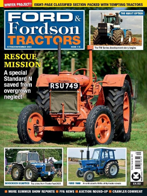 Kelsey Publishing Ltd作のFord and Fordson Tractorsの作品詳細 - 貸出可能